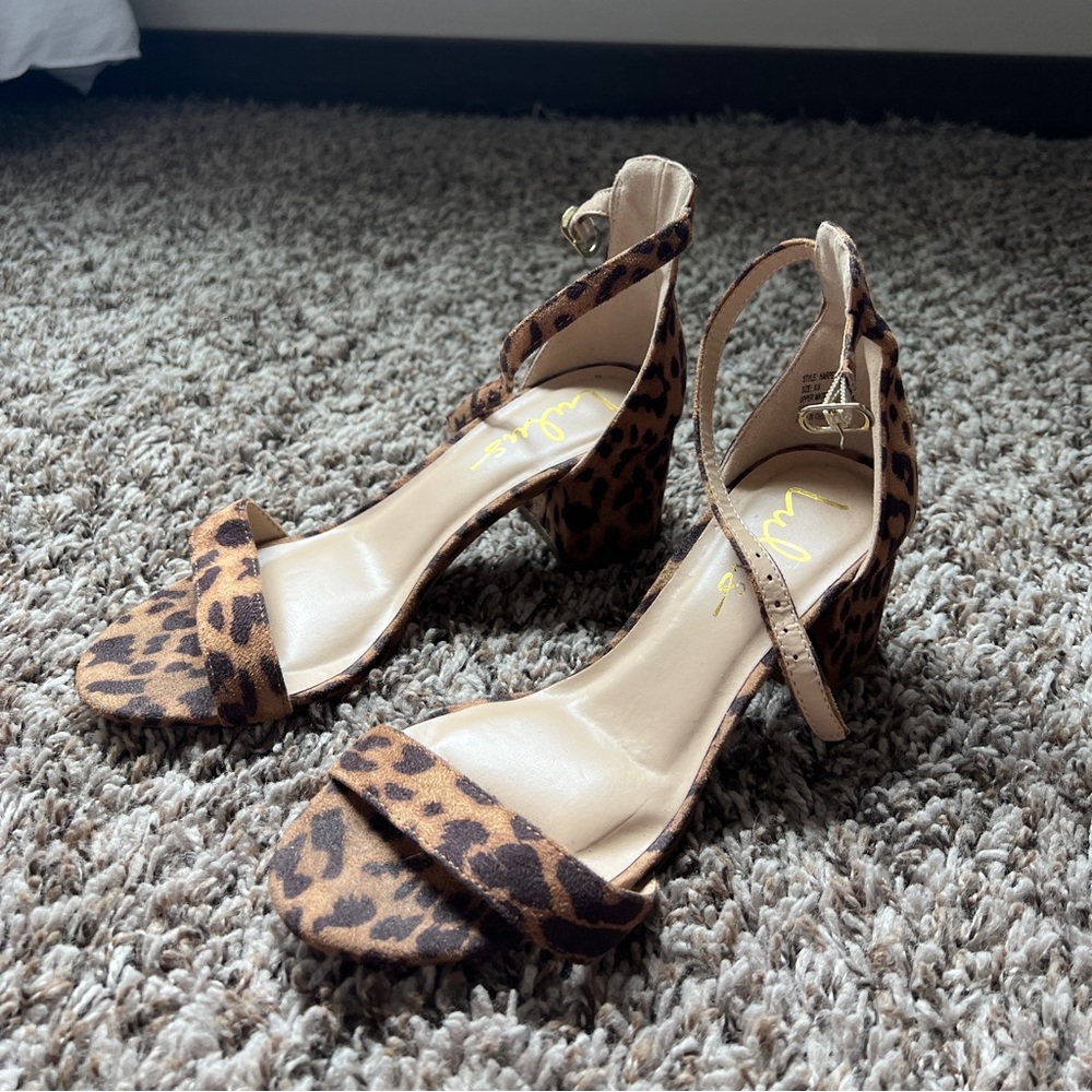 Lulus Cheetah Heels